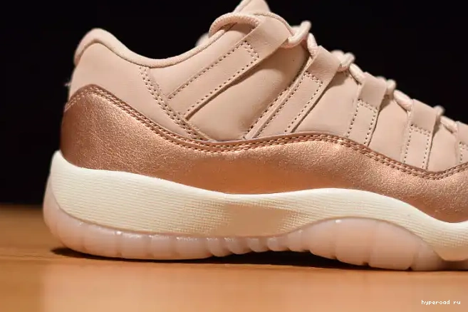 11 GS Rose Low Jordan Air Gold AH7860-105 0417